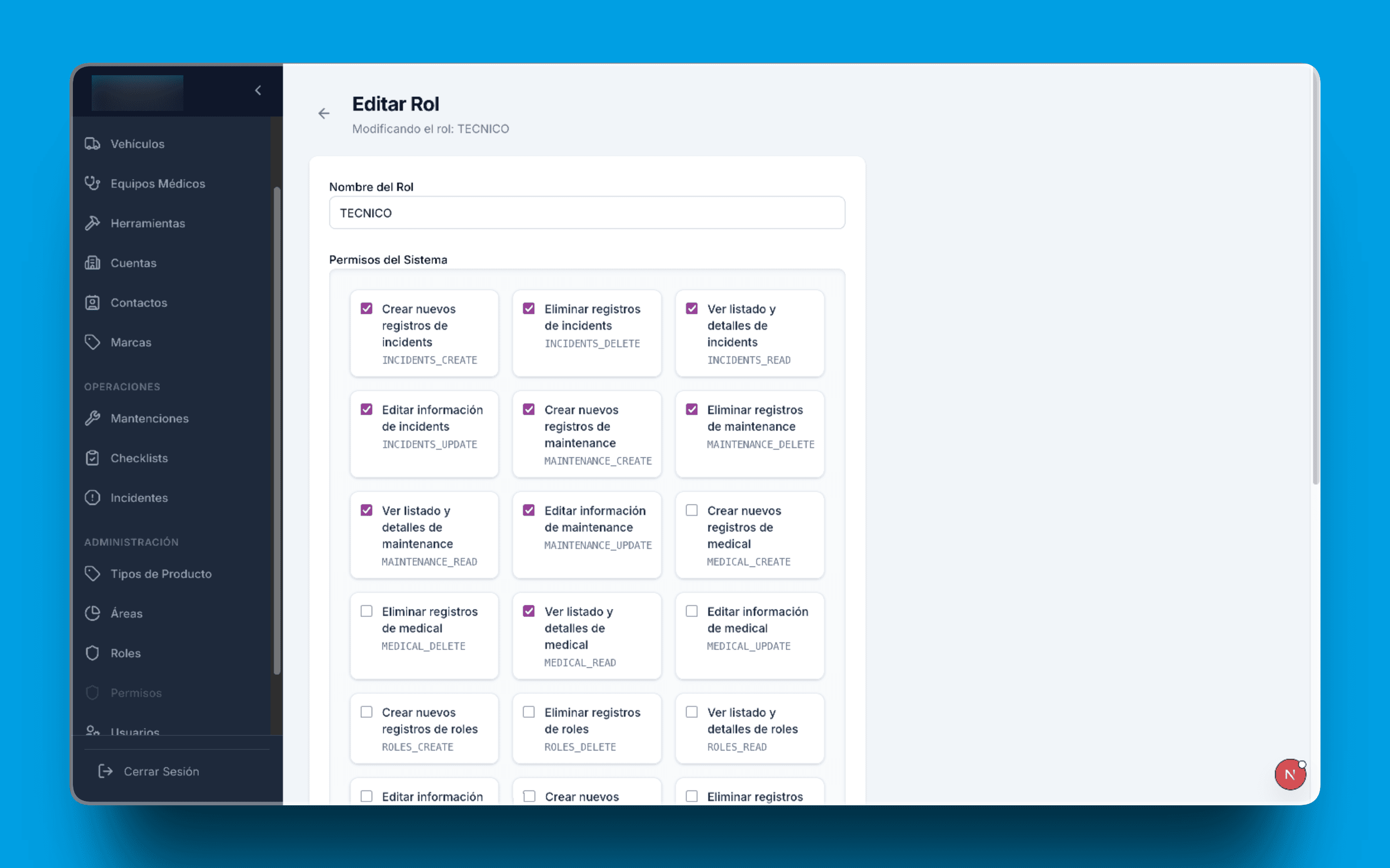 Sistema CMMS (Mantenimiento) screenshot 6