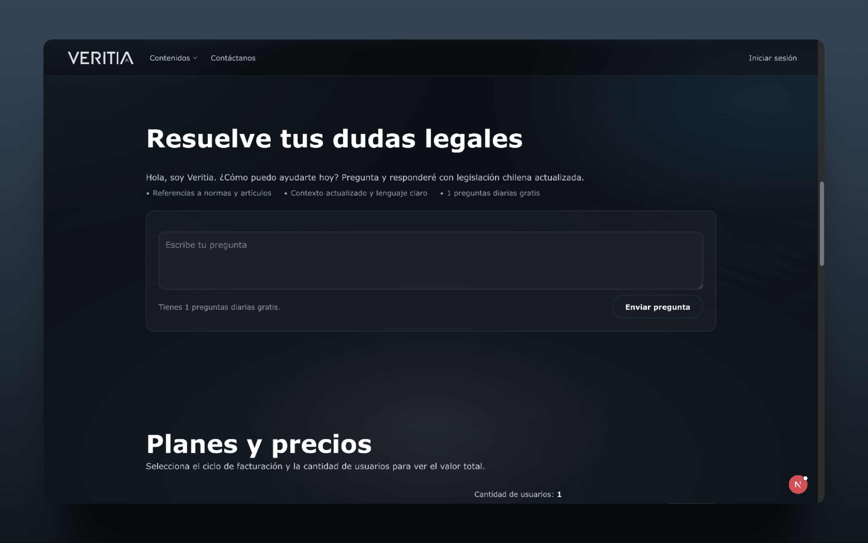 Asistente Legal con IA screenshot 2